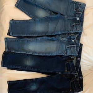 Lot of 4 GAP kids jeans- size 5